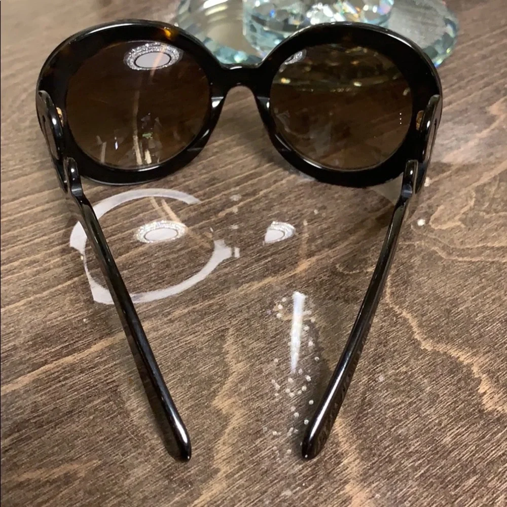 PRADA Baroque Sunglasses SPR 27N Brown - Picture 6 of 16